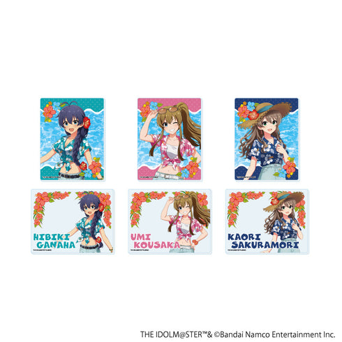 『アイドルマスター ミリオンライブ!』アクリルカード04/はいさい!ver. コンプリートセット(全6種)(描き下ろしイラスト)